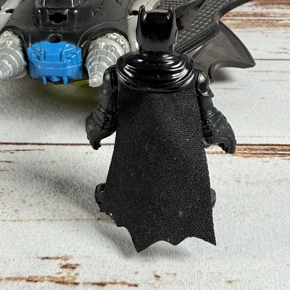 Fisher Price Imaginext DC Comics Batman Toy Figure Batwing Glider Car Vehicle